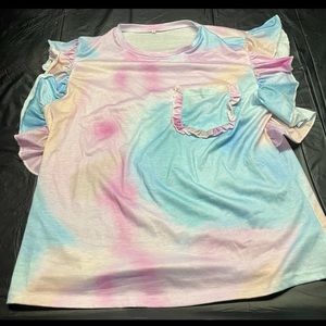 Cotton Candy Sleeveless Top